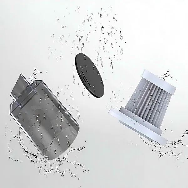 Aspirapolvere portatile 3-in-1 ultra potente con ricarica USB: aspira, soffia e pulisce ovunque. Perfetto per la tua auto!