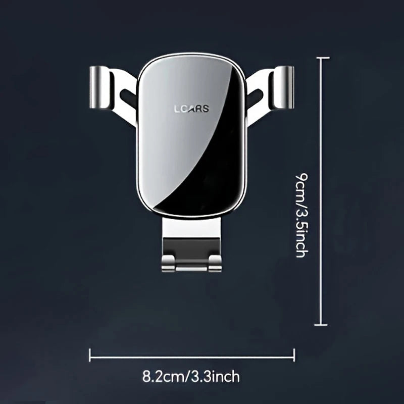 Supporto per telefono auto – Gravità automatica, bocchetta d’aria, design stabile e universale