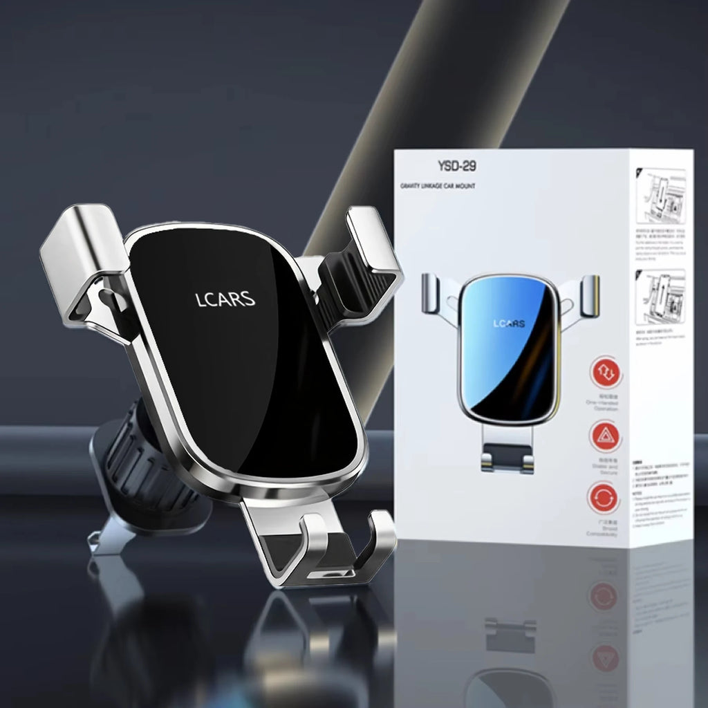 Supporto per telefono auto – Gravità automatica, bocchetta d’aria, design stabile e universale