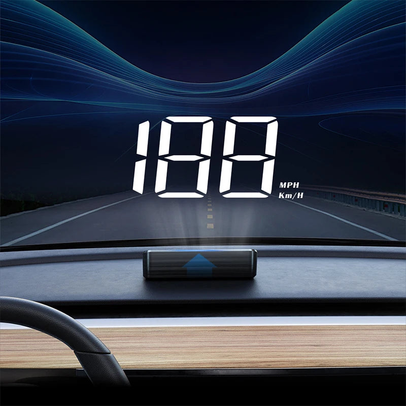 HUD Display GPS – Proiettore Digitale da Parabrezza per Auto